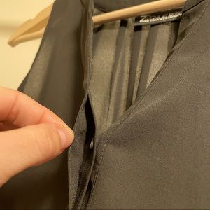 Black business casual tank